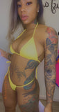 Yellow two piece Bathing suit