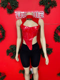Latex Corset Top