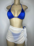 White bathing suit cover