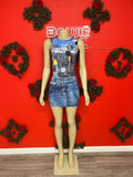 Demi Denim Set