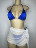 White bathing suit cover